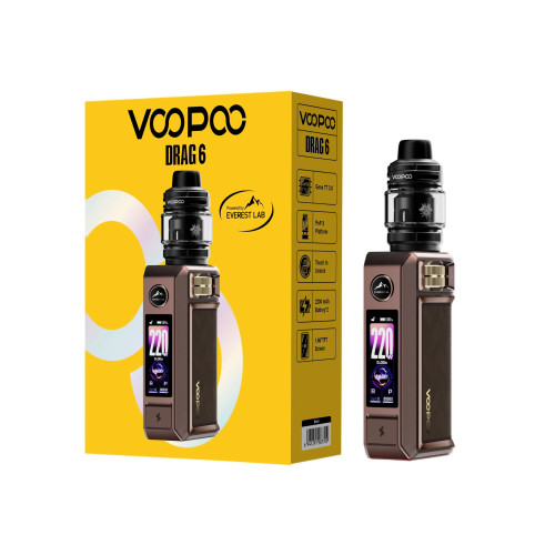Стартовый набор Voopoo Drag 6 with UFORCE-X Tank II Pod Kit