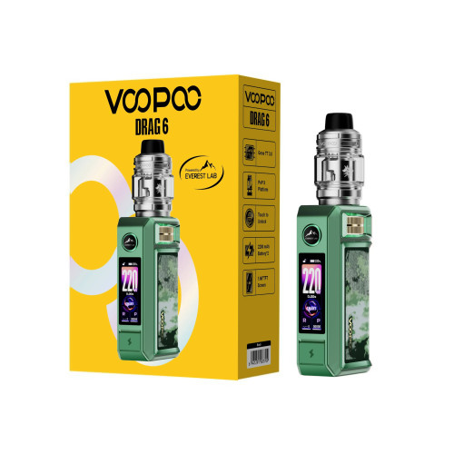 Стартовый набор Voopoo Drag 6 with UFORCE-X Tank II Pod Kit