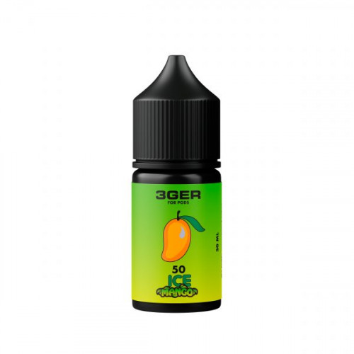 Жидкость на солевом никотине 3GER Salt Ice Mango 30мл