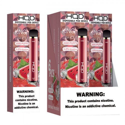 Одноразова pod-система HQD King 2000 puffs Disposable