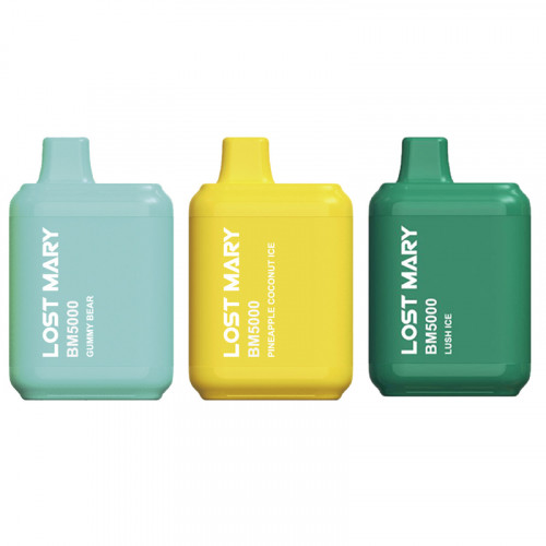 Одноразовая перезаряжаемая pod-система Lost Mary BM5000 Disposable Pod Device 650mAh