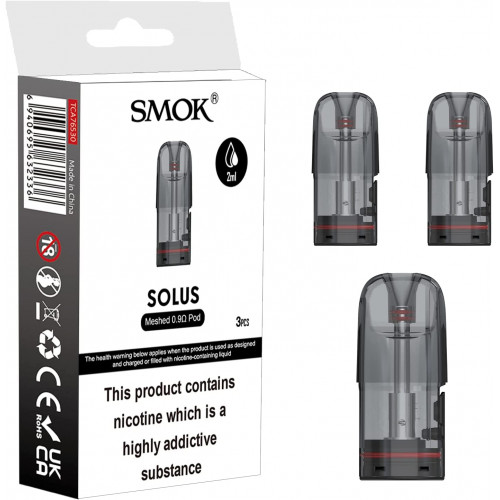 Картридж Smok Solus 2 Cartridge Meshed 0.9 Ом