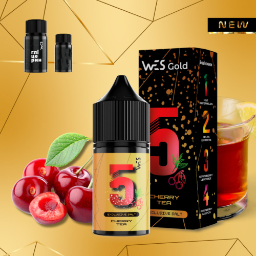 Жидкость набором на солевом никотине Wes Gold 30ml 50mg