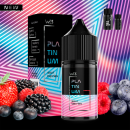 Рідина набором на сольову нікотині Wes Platinum 30ml 50mg