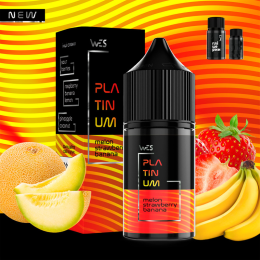 Рідина набором на сольову нікотині Wes Platinum 30ml 50mg