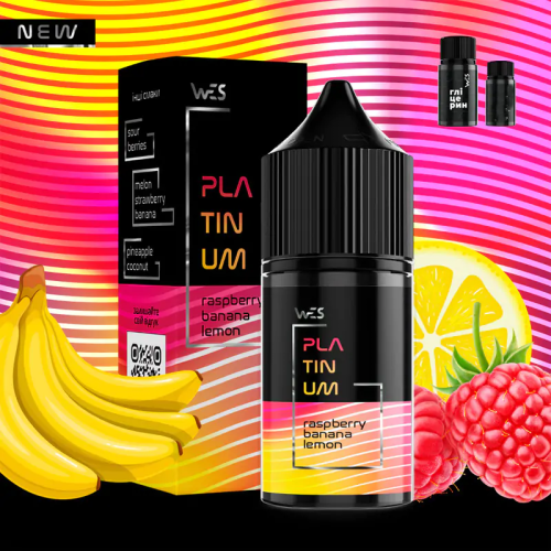 Рідина набором на сольову нікотині Wes Platinum 30ml 50mg
