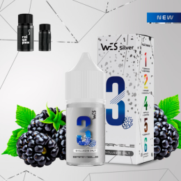 Рідина набором на сольову нікотині Wes Silver 30ml 50mg