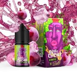Рідина на сольовому нікотині In Bottle Salt Grape Concord 30мл 30/50мг