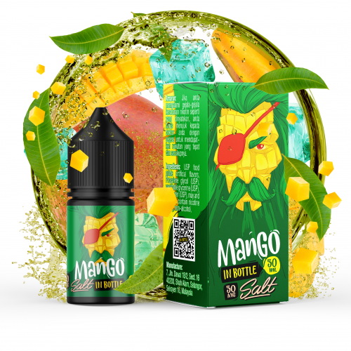 Рідина на сольовому нікотині In Bottle Salt Mango 30мл 30/50мг