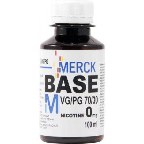 Основа VapeBase Merck 70/30 VG/PG 0мг 100 мл